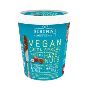 Крем Sisinni Spread Vegan Cocoa with Hazelnut веган с какао и лешници 400гр