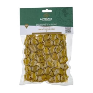 М-ни Latrovalis Green with Oregano зелени с риган вакуум 200гр