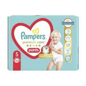 Памперс гащи Pampers Premium Care 5 34бр