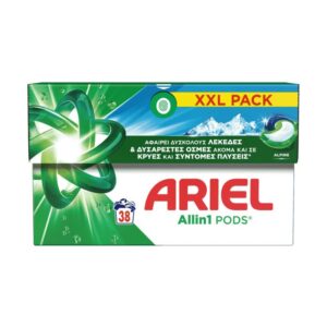 Капсули Ariel All in1 Alpin 38пр бяло