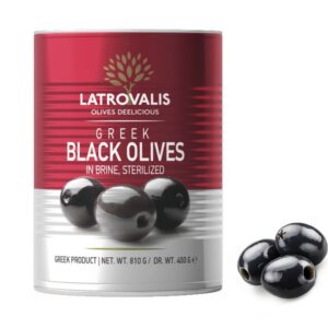 М-ни Latrovalis Black confit pited размер 70/90 s.s.mamouth черни без костилка стерилизирани 2кг отцедено