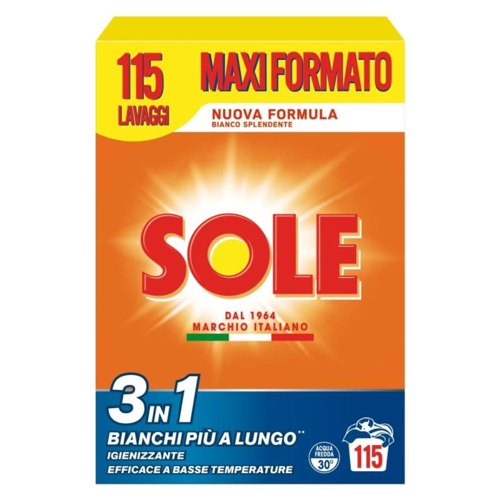 Сух прах Sole Bianchi за бяло 115пр. 5,75кг