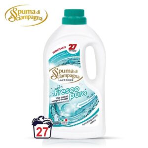 Течен прах Spuma di Sciampagna Fresco Puro елиминира миризими универсал 27пр. 1,215л