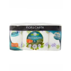 Кухненска хартия Fiori di Carta Asciugatutto 6 рула 2пл 600къса