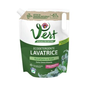 Течен прах Vert Ecualipto e Aloe с евкалипт и алое универсал с екстра ароматр 24пр 1.224л