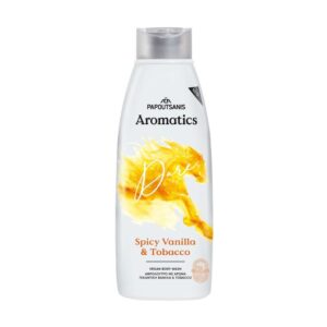 Душ гел Papoutsanis Dare пикантна ванилия и тютюн 600мл