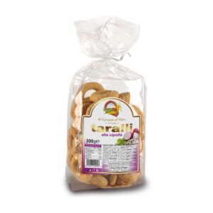 Тарали Grano dOro Tarelli alla Cipola традиционен италиански крекер с лук 300гр