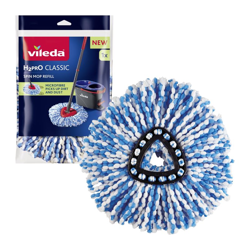 Парцал Vileda резерва за кофа с моп H2prO Spin Mop System 1бр