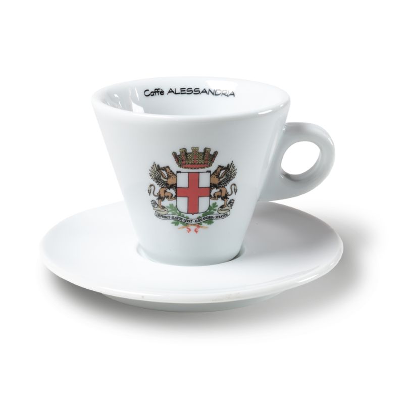 Комплект Mike Espresso за еспресо порцеланов малък- 6бр чаша + чиния