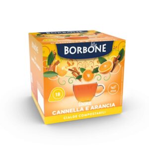 Чай Borbone Cannela e Arancia канела и портокал за 180мл запарване – хартиена доза 18бр
